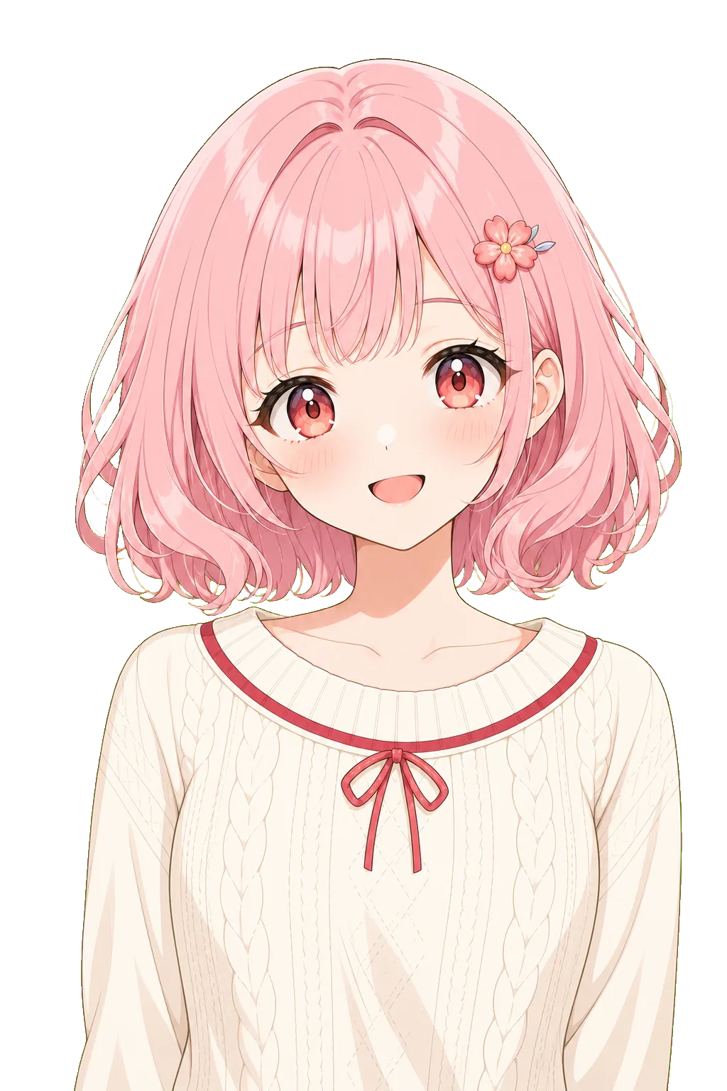 Sakura, a warm pink-haired Irmigo companion